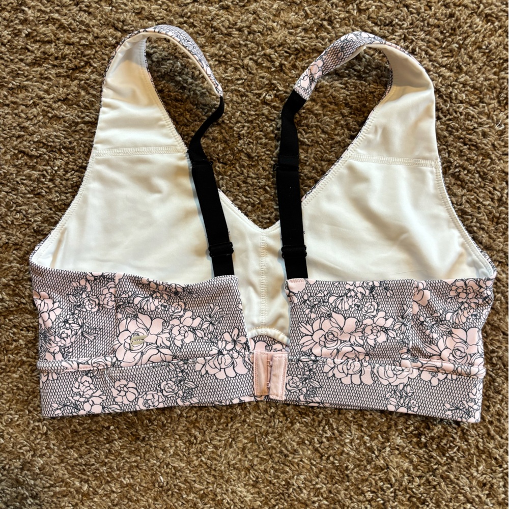 Fabletics Floral Sports Bra - Picture 2 of 3